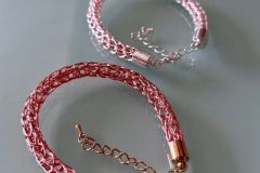 Fiona Lyall - Viking-knit-bracelet