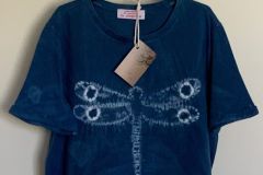 Julie Hurt - Dragon Fly Shibori tshirt
