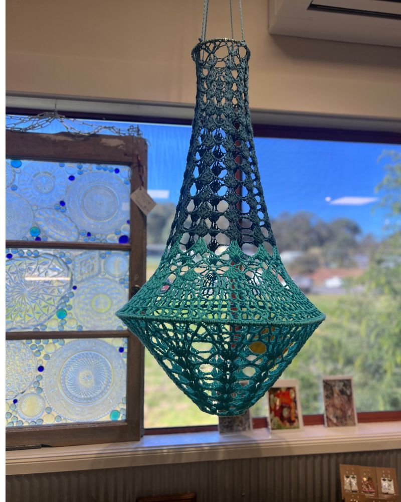 Monica Penders-Krushka - Two tone green large lantern