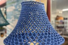 Monica Penders-Krushka - Blue cotton fishnet lantern