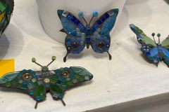 Monica Penders-Kruhska L - Glass mosaic butterflies